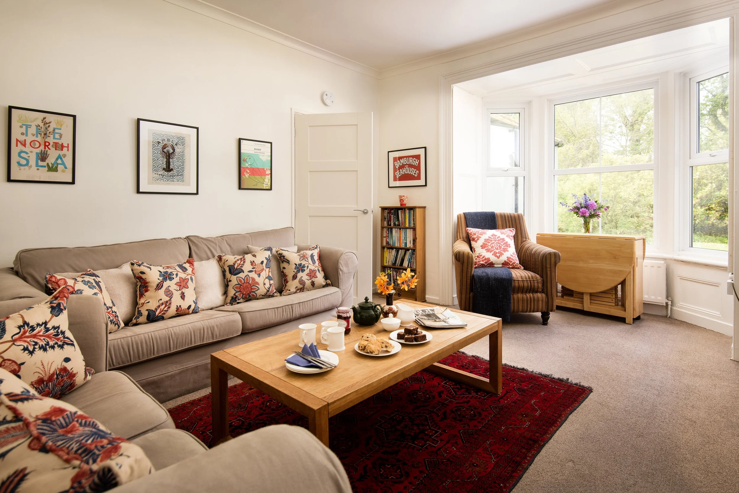 Sitting Room, Budle Lodge, Bamburgh