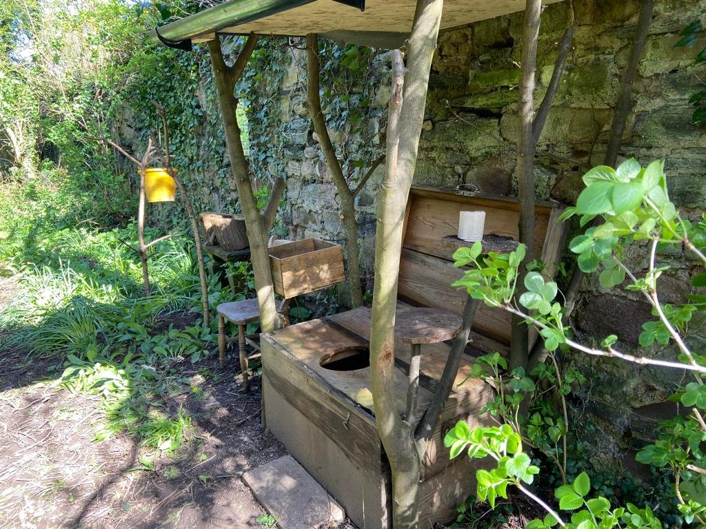 Facilities, Pitch 3 - Secret Garden Camping, Budle Hall Bamburgh