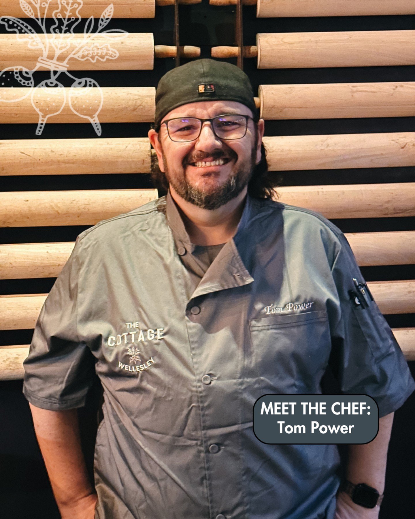 Meet another one of our newest team members: Tom Power - Executive Chef at The Cottage Wellesley!

🌟Chef Tom Powers is a dynamic professional who has seamlessly blended his passion for education and culinary arts throughout his diverse career. With 