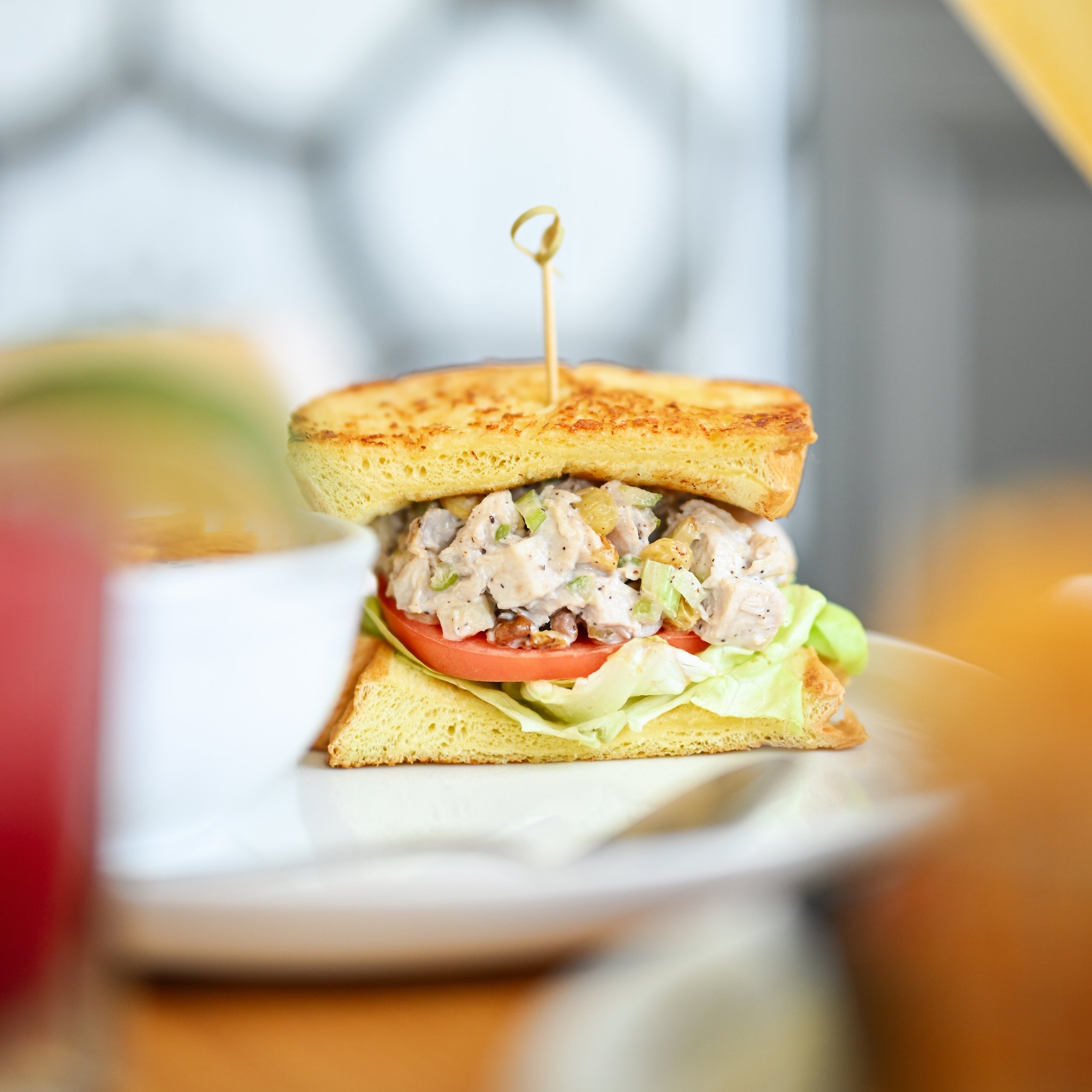 Escape the everyday, every day with a bite into our Chicken Salad Sandwich.  The best part?  You choose two of your favorites: 

🥪 Half Sandwich - tuna salad, chicken salad, tuna melt

🥗 Half Salad - caesar or house salad 

🍜 Bowl of Soup - chicke