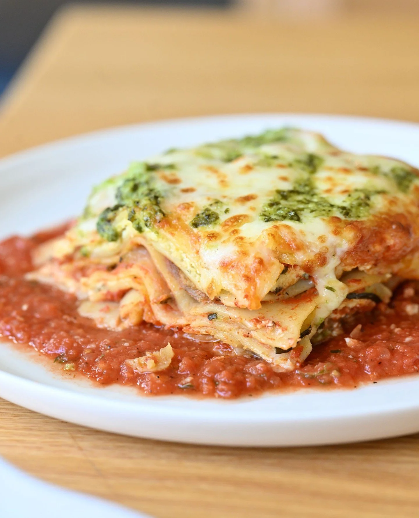 The wind may be howling across Boston this week, but inside The Cottage, comfort is always on the menu. 🌬️🍝 Our Vegetable Lasagna brings all the cozy layers you&rsquo;re craving featuring gluten-free pasta with roasted eggplant, zucchini, spinach, 
