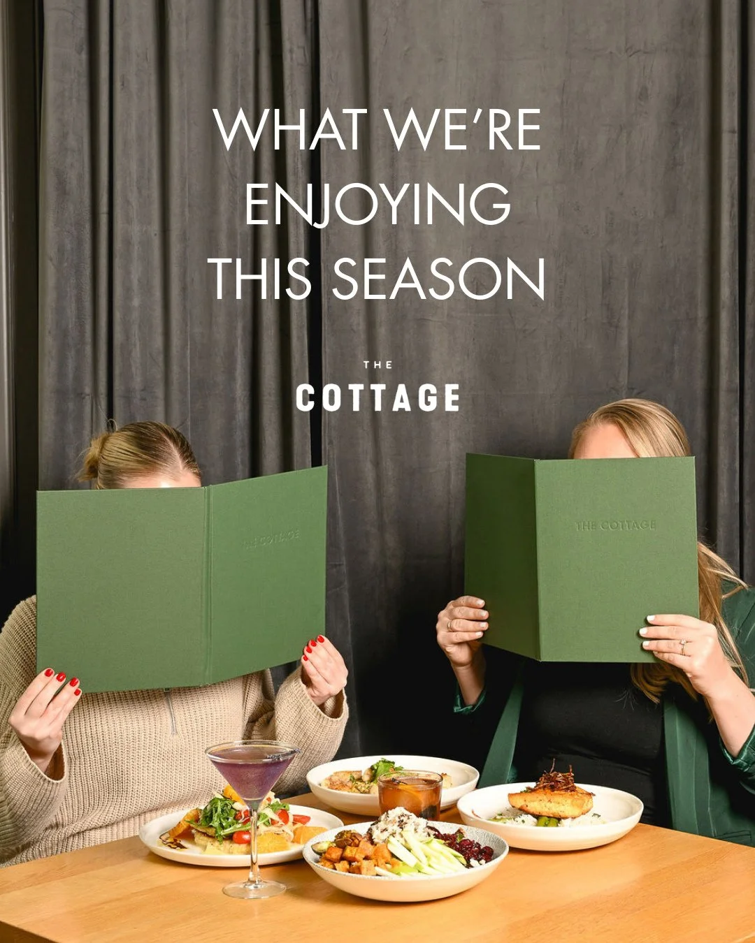Winter at The #cottagewellesley is about settling in and enjoying the dishes that feel just right for the season - from comforting favorites to lighter, seasonal plates!⁠
⁠
Which dish is your favorite this winter? Let us in the comments below.⁠