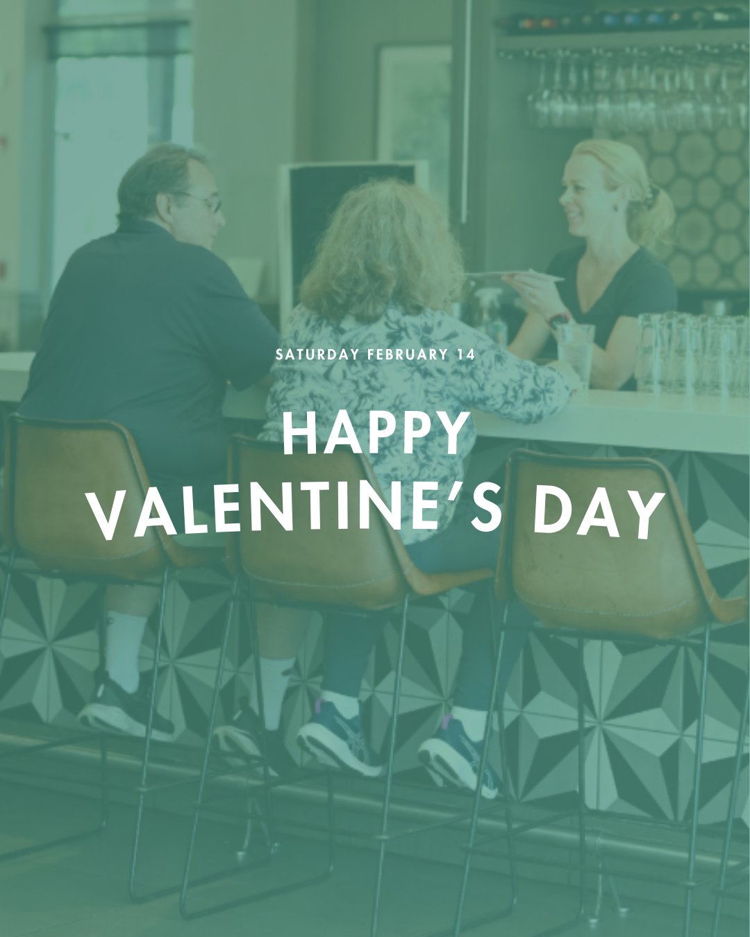 Roses are red, the cocktails are too,⁠
The Cottage is cozy, come sip one or two! 🍹💘