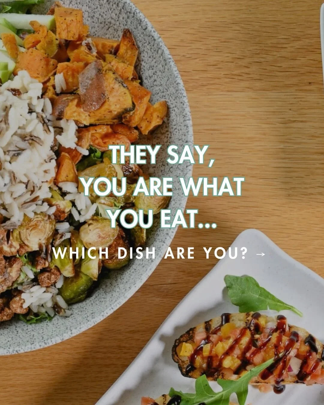 You are what you eat!&nbsp;&nbsp;#cottagewellesley