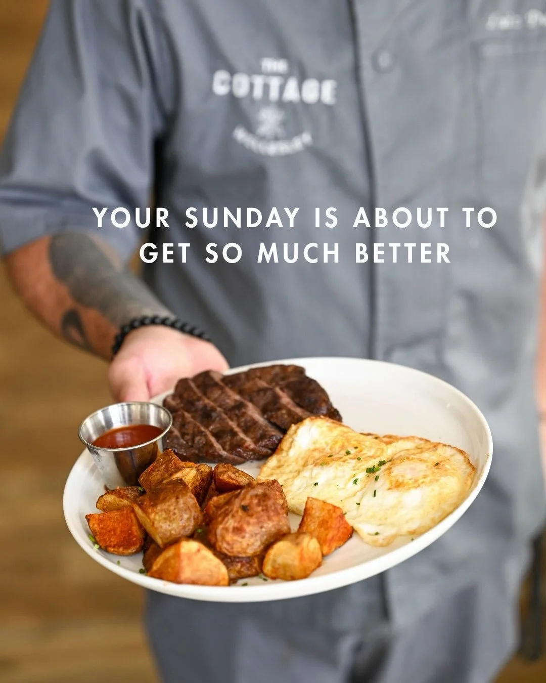 POV: brunch at The Cottage ☀️🥞🍓
slow mornings, good coffee, and plates you don&rsquo;t want to share

#TheCottage