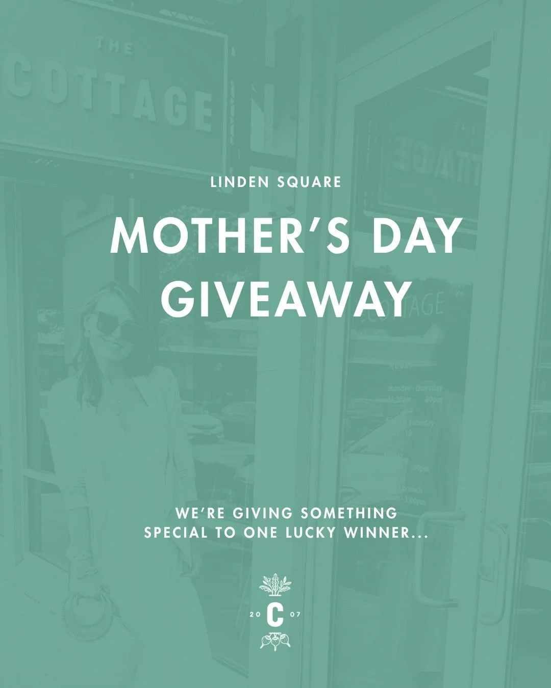 ✨ MOTHER&rsquo;S DAY GIVEAWAY ✨

We&rsquo;ve teamed up with some amazing local favorites to treat one lucky mom to the ultimate self-care &amp; dining experience 💐

ONE WINNER WILL RECEIVE:
🤍 $100 Gift Card to The Cottage Wellesley
🤍 50-Minute Str