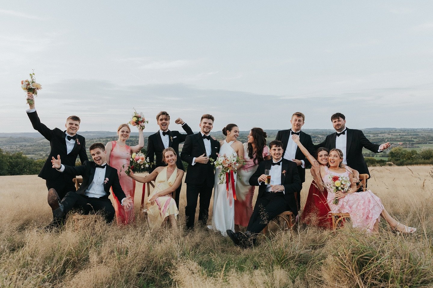 This has to be one of my favourite group shots ever taken. Ever. The vibe was highhhhhh and they got the brief ✨👌🏼 Sessions like this when everyone&rsquo;s a bit more loose and lubricated 🥂 are always fun! Aha Highlights from @hazhouston &amp; Oll