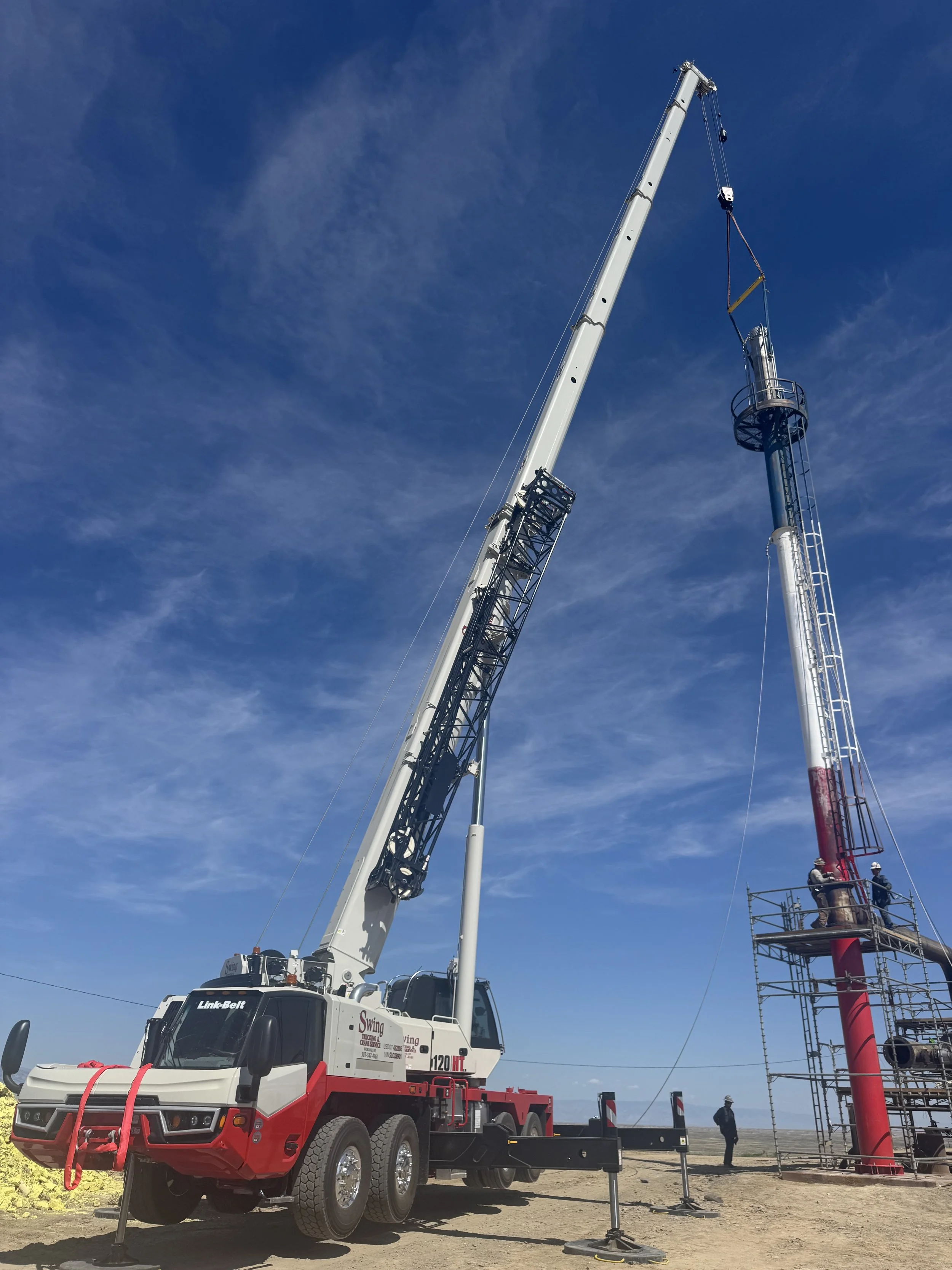 120 HTLB Linkbelt Crane