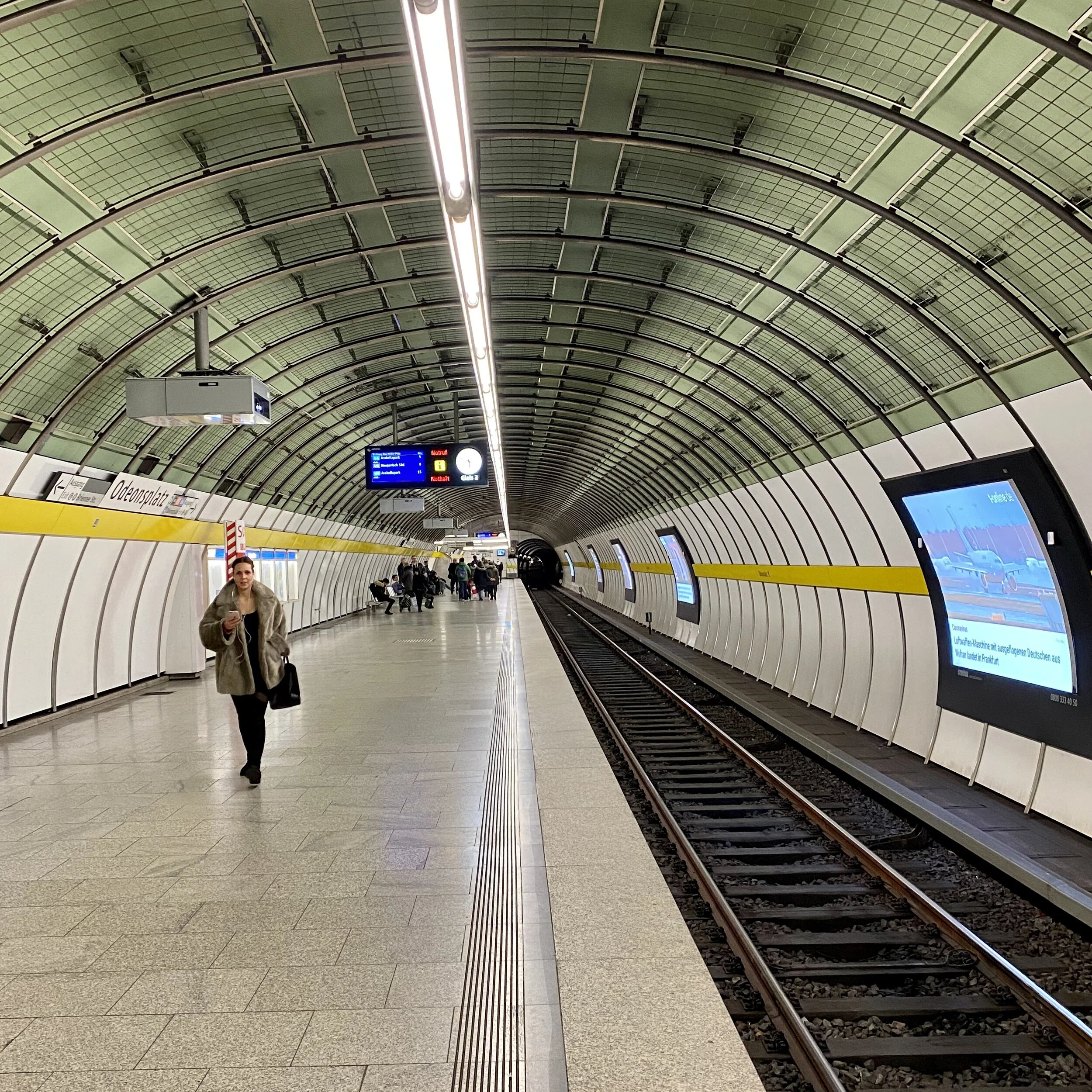 Die U-Bahn von München