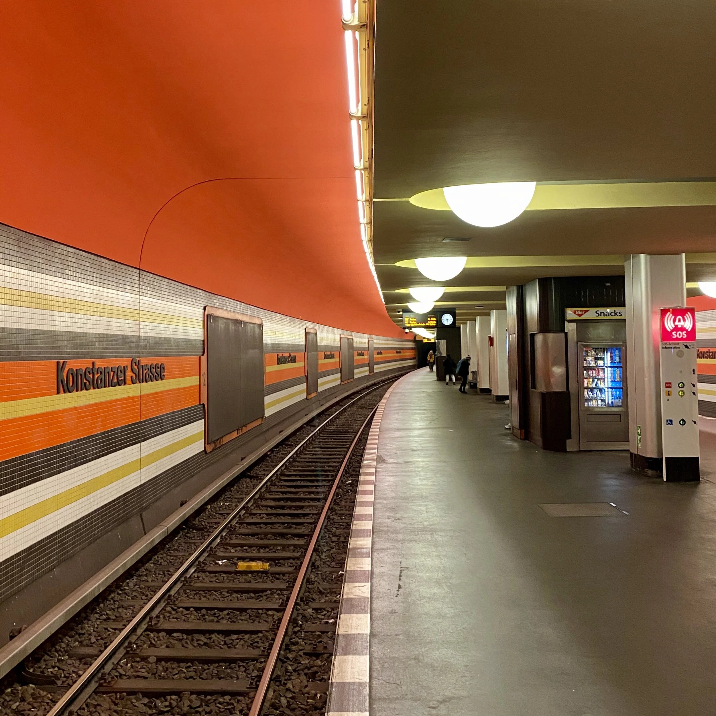Die U-Bahn von Berlin