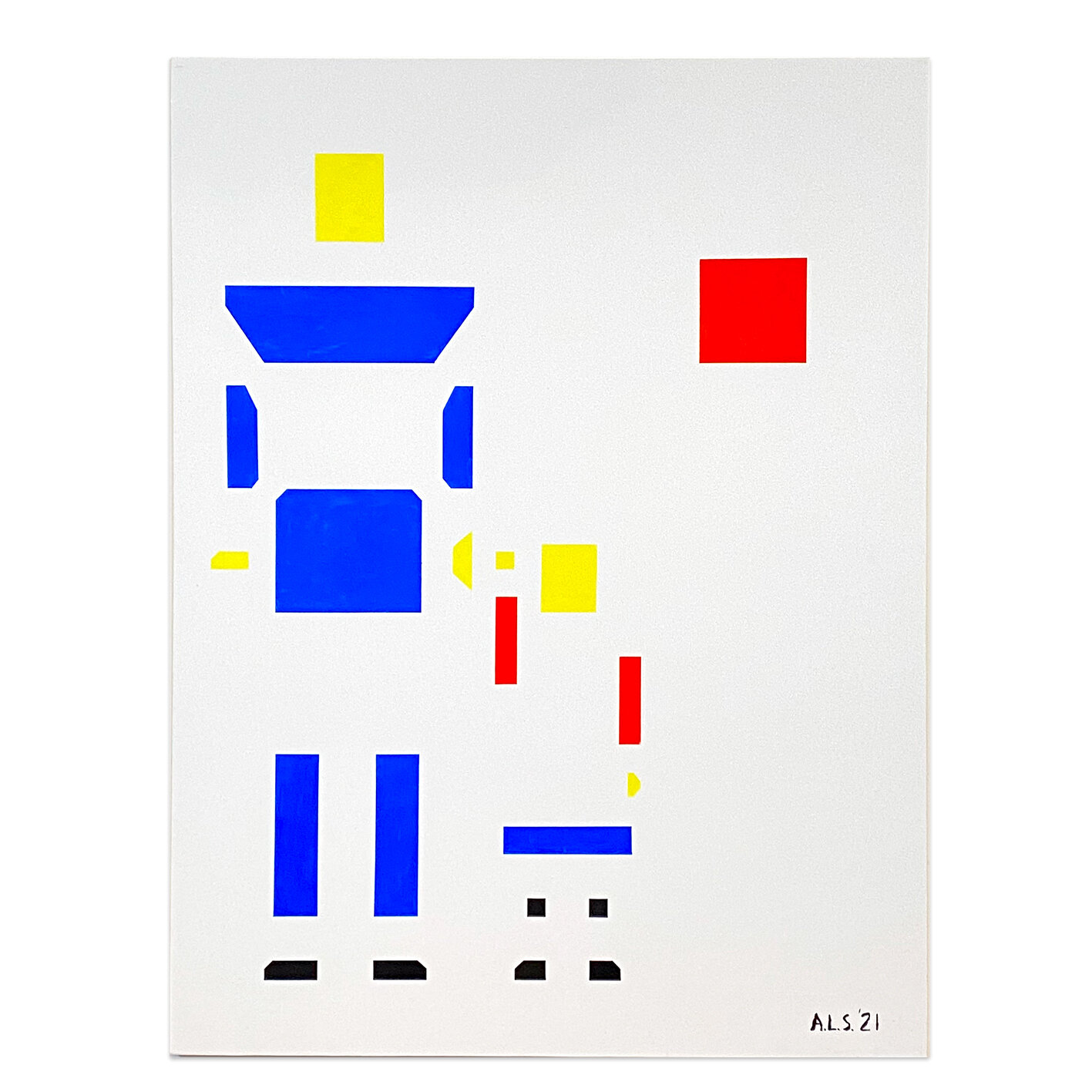 Father and Son Watching the Sunset, 2021