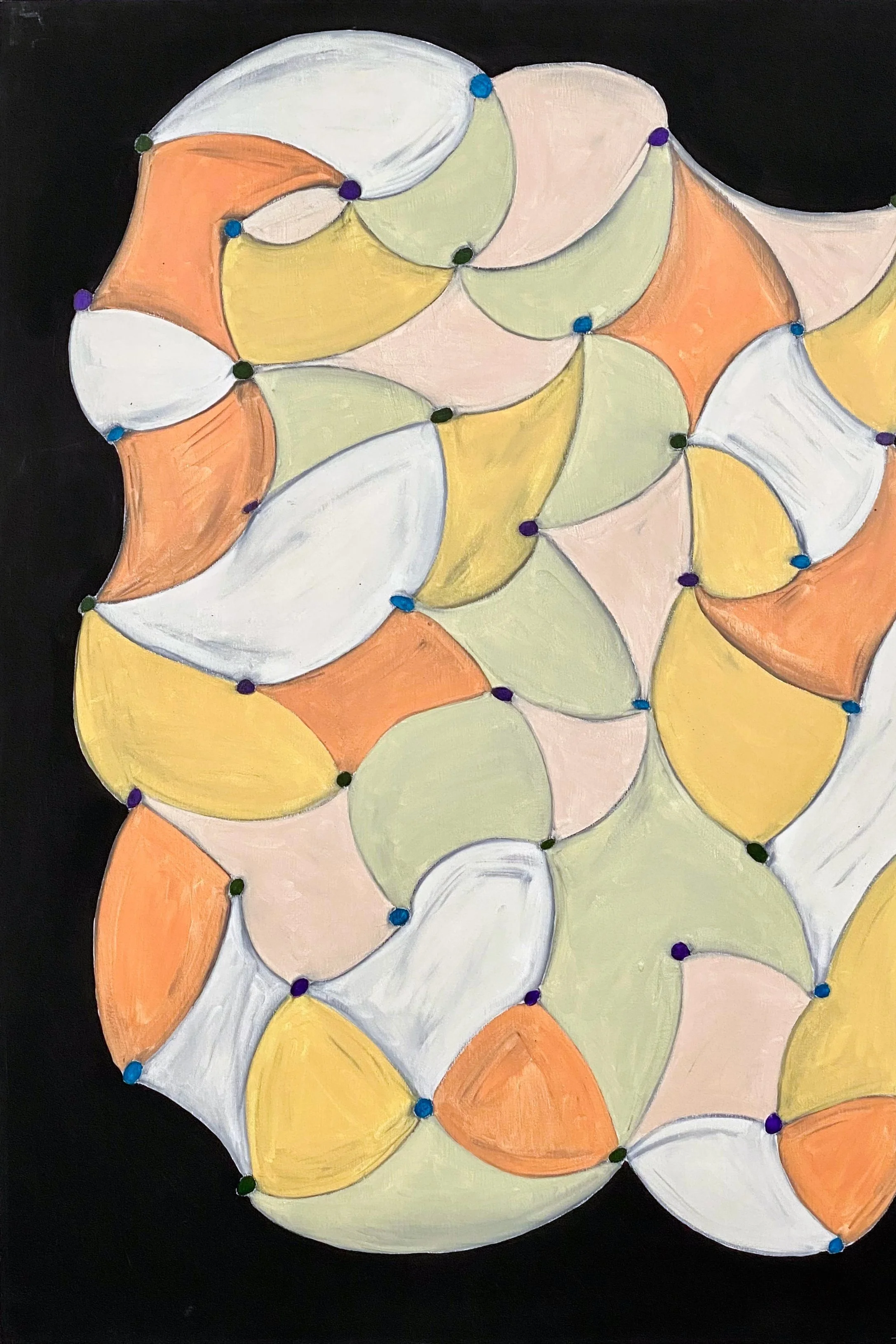 Connecting Dots  
2021  
Series of 16 paintings