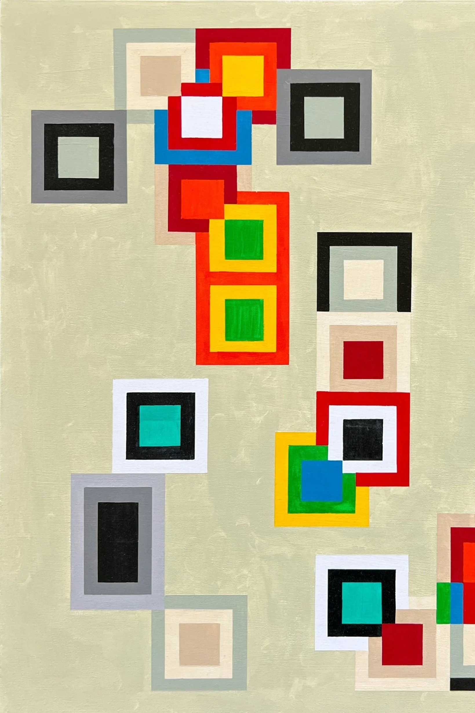 Color Drops  
2022  
Series of 6 Paintings