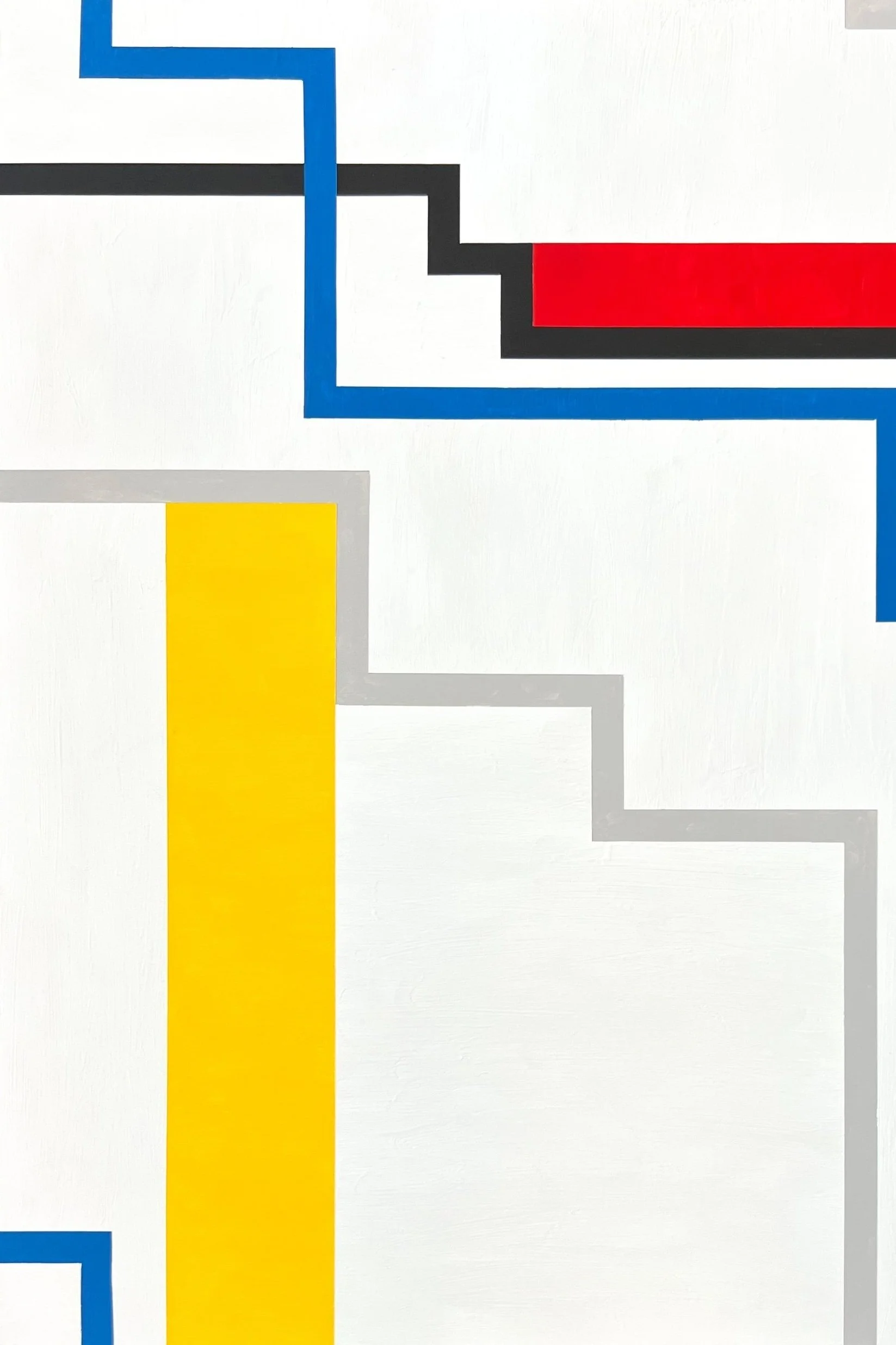 Mondrian Not Mondriaan  
2022  
Series of 14 Paintings
