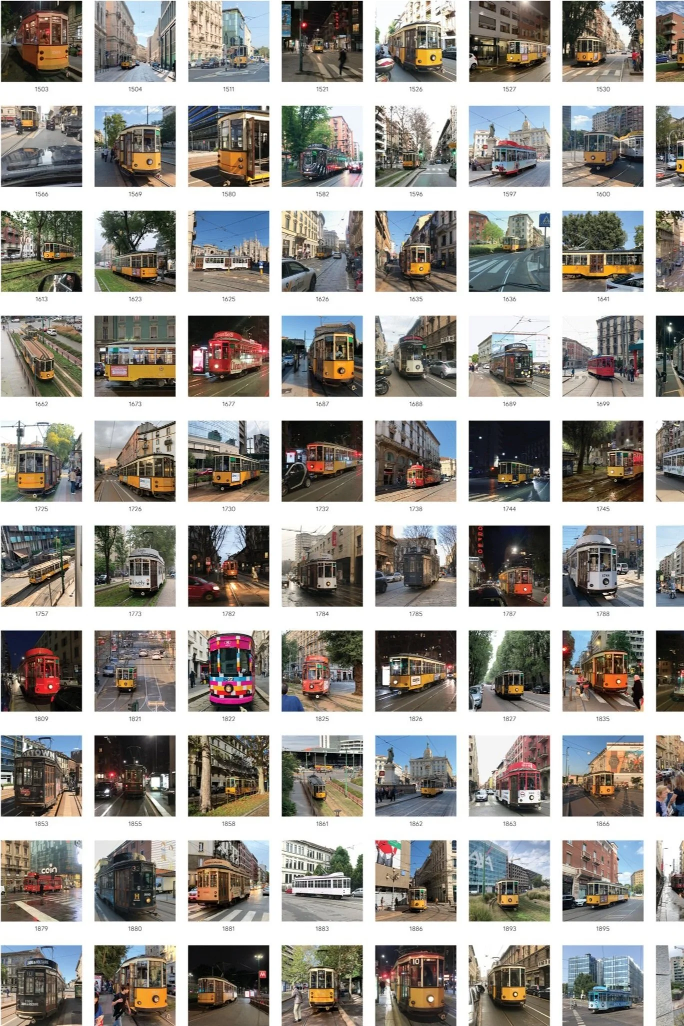 Trams of Milan  
2019  
Unique Piece