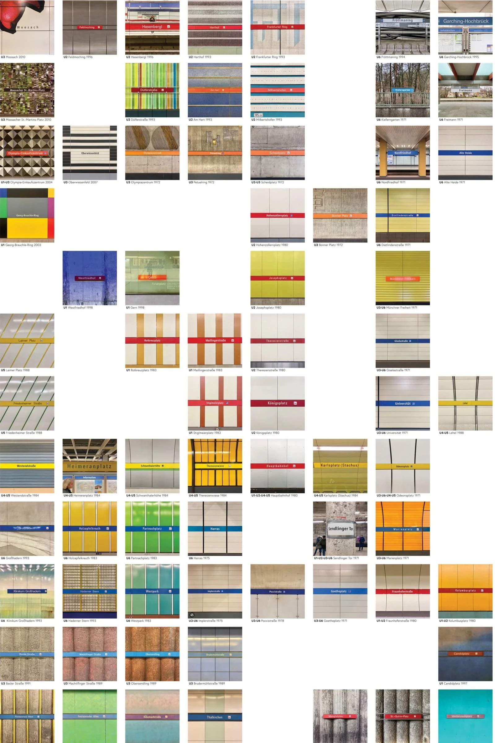 Subway Maps  
2020/22  
Series of 4 Photo Series