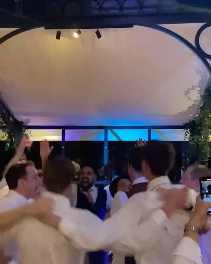 Movie scenes from Allenis and Chris&rsquo; beautiful wedding last weekend 🎉✨