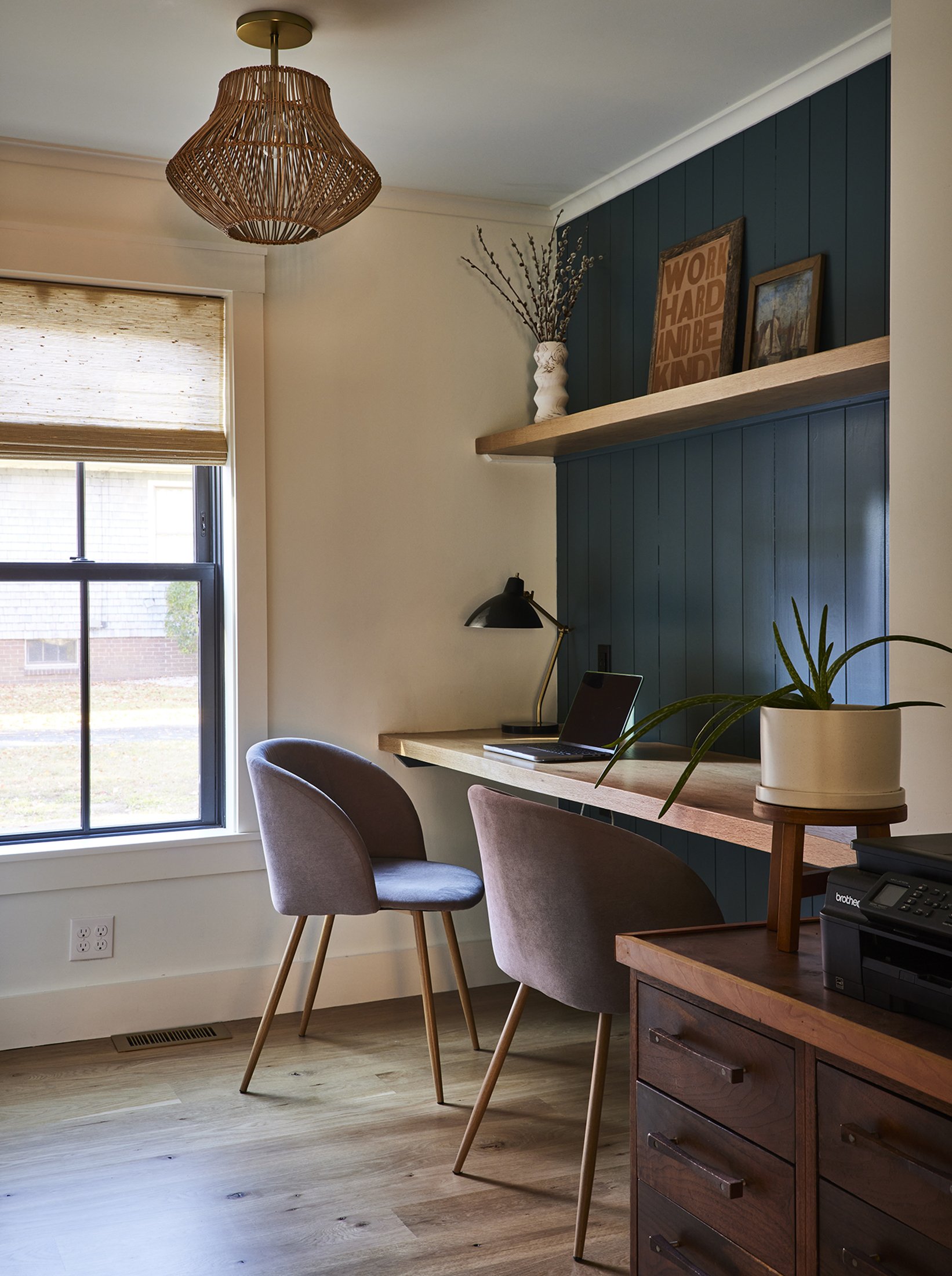 Home Office. Boston based interiors and architectural photographer.