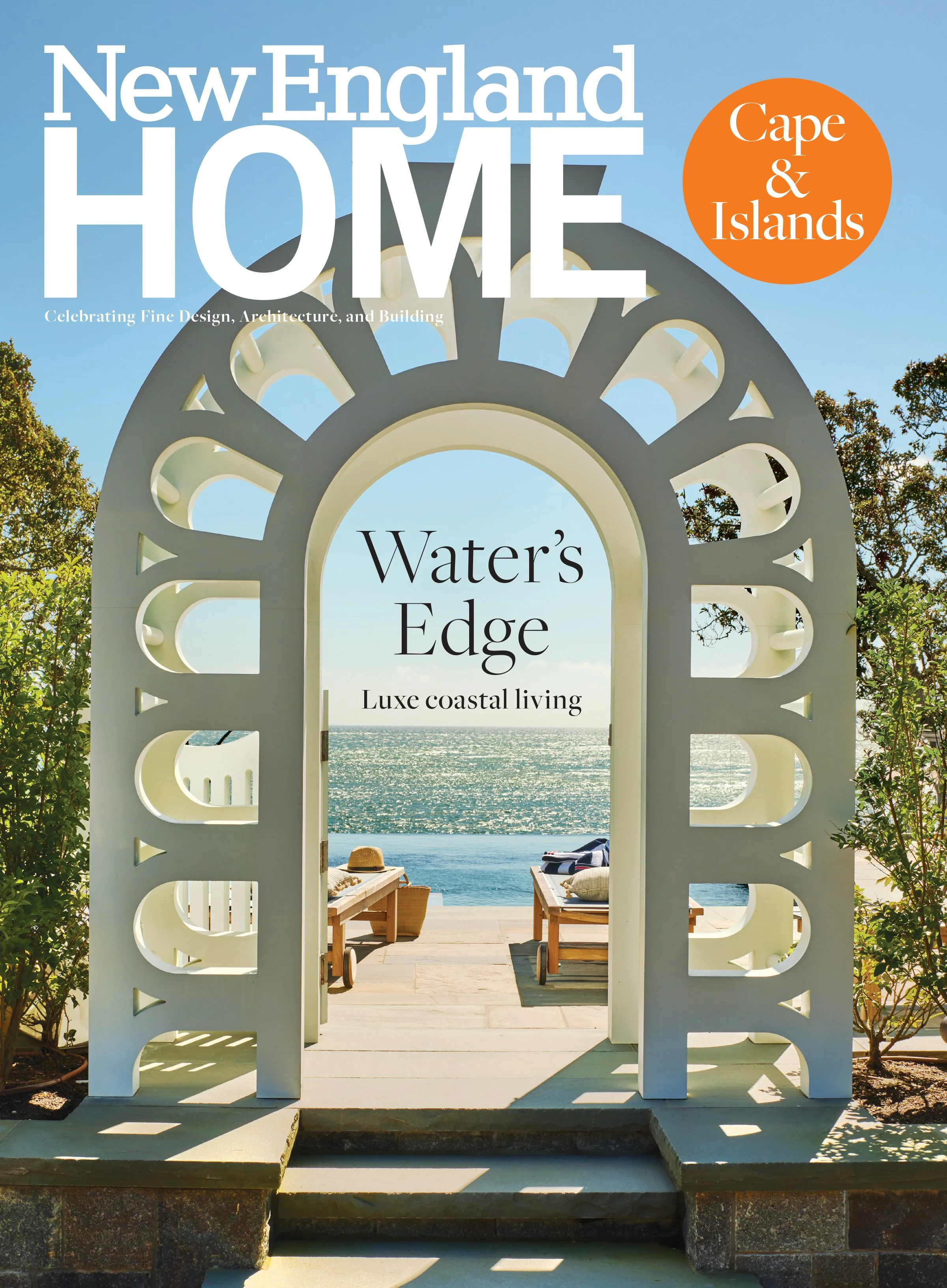 Cover of New England Home Magazine Cape & Islands edition for 2023