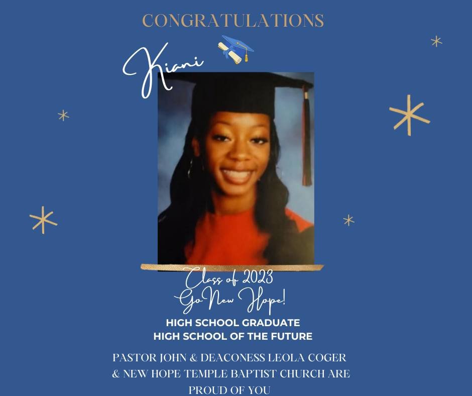 Kiani, Class of 2023