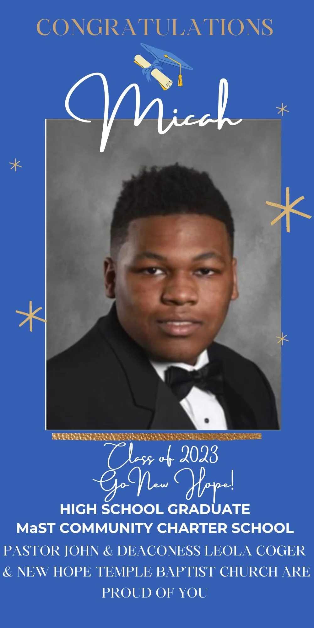 Mekhi, Class of 2023