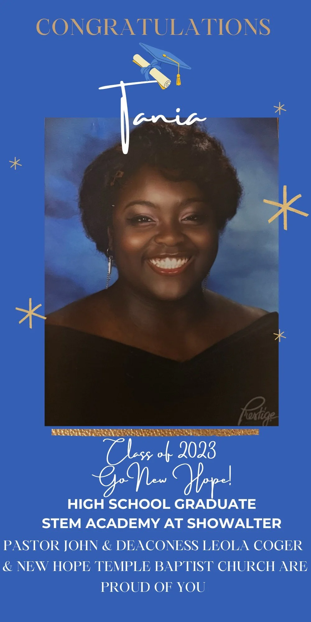 Tania, Class of 2023