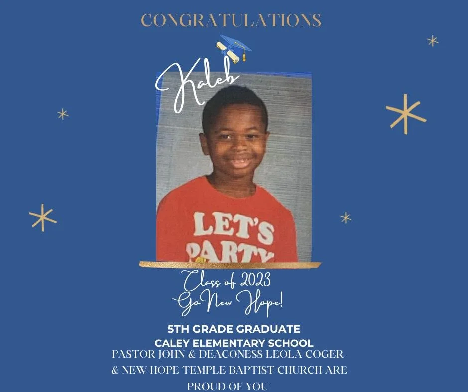 Kaleb, Class of 2023