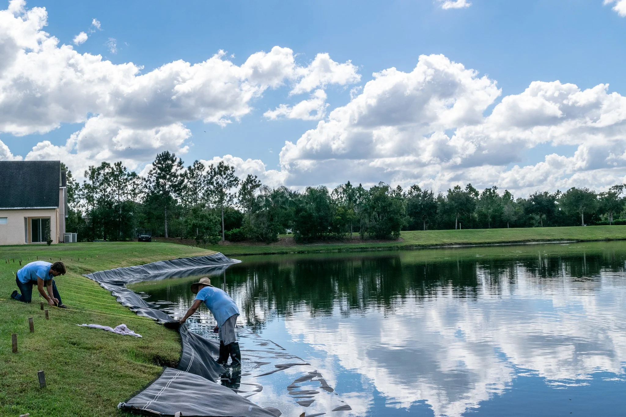 Florida Shoreline Restoration — Dragonfly Pond Works
