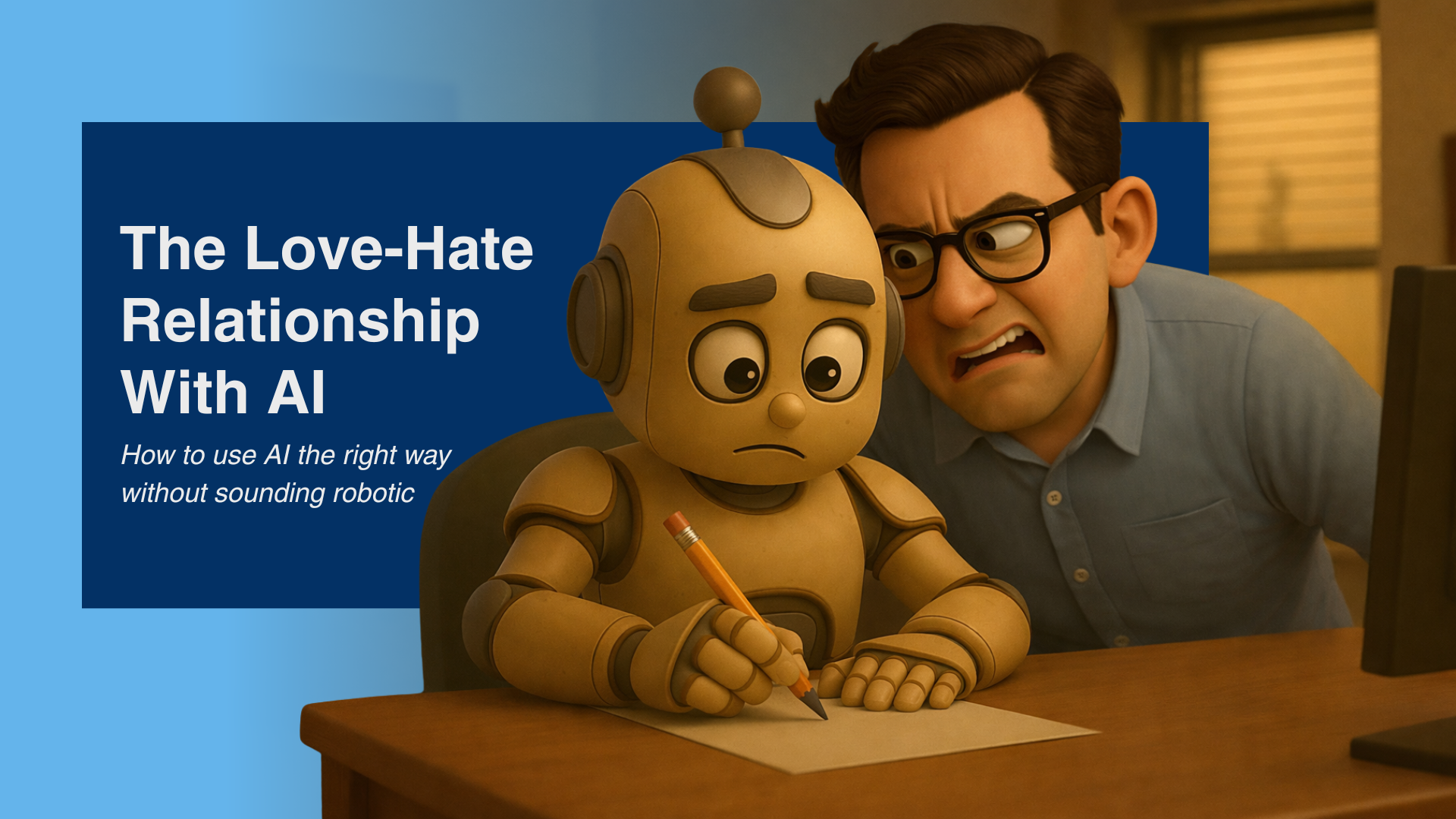 Why We Love to Hate AI — Type and Tale