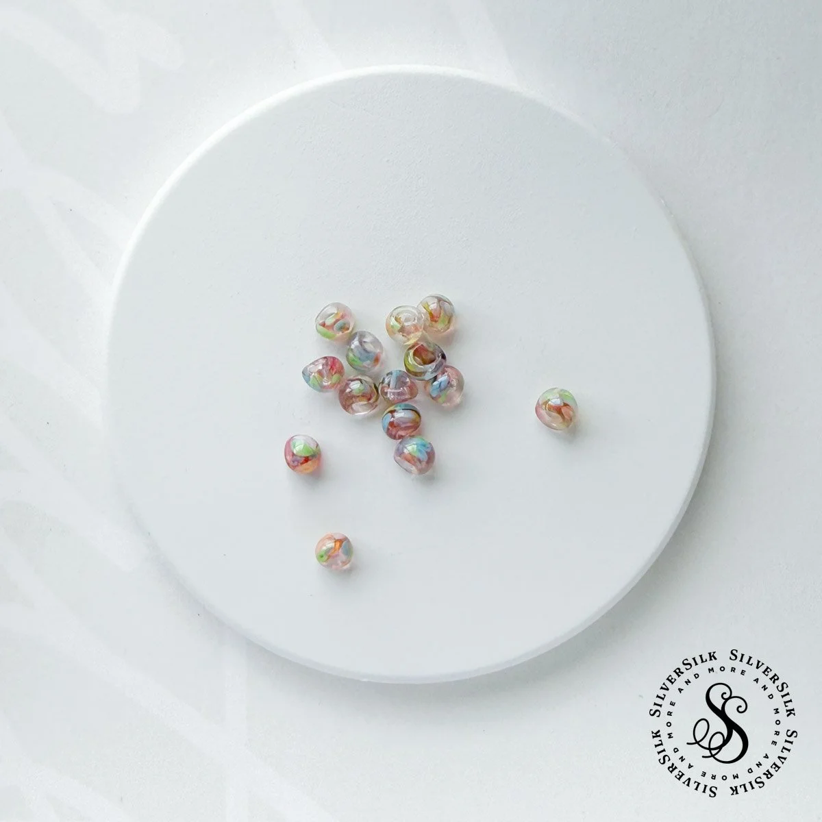 5mm Art Glass Baubbles - 12pc Set