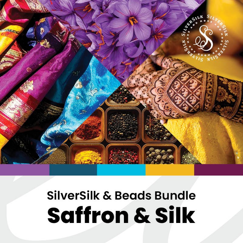 The Saffron & Silk SilverSilk & Beads Bundle