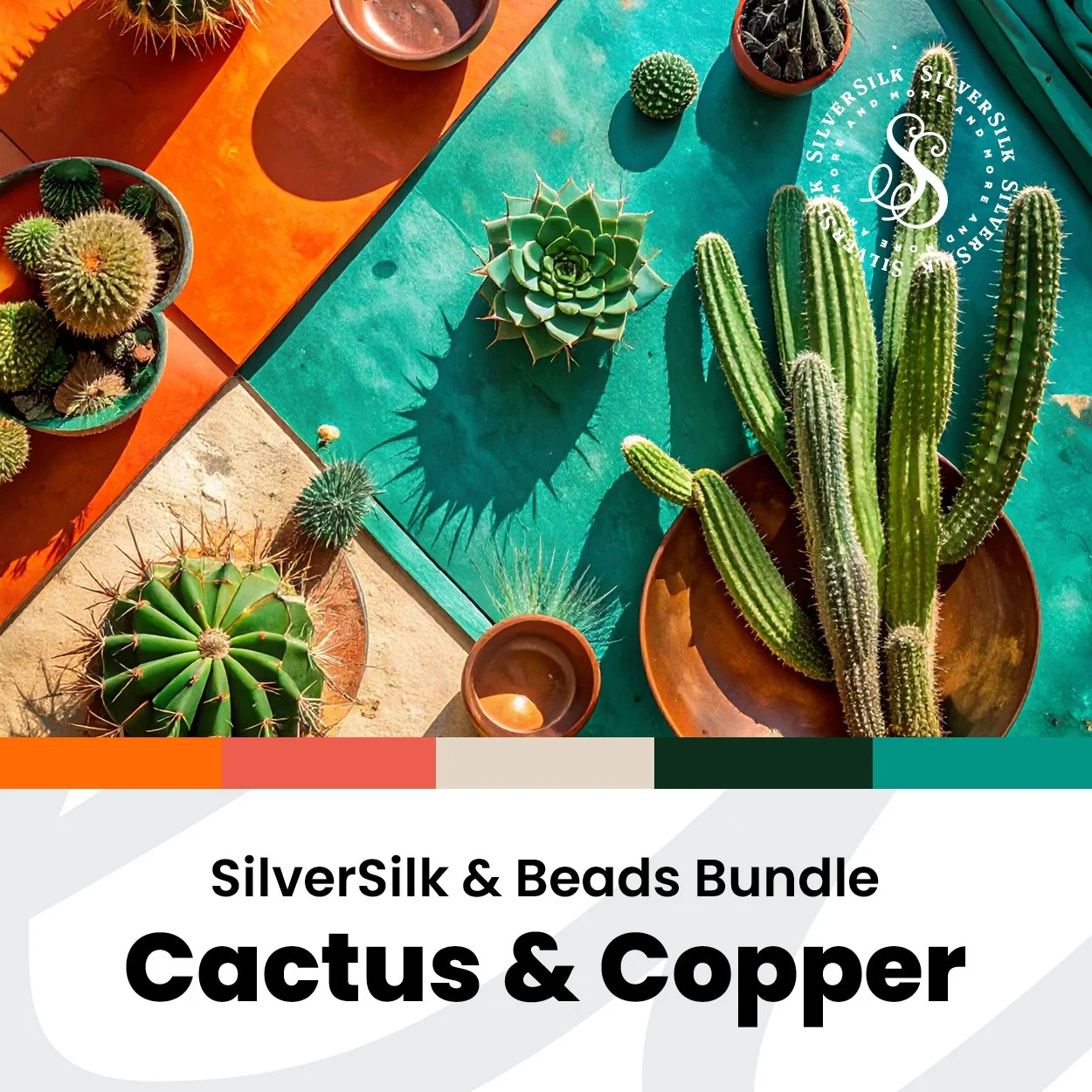The Copper & Cactus SilverSilk & Beads Bundle