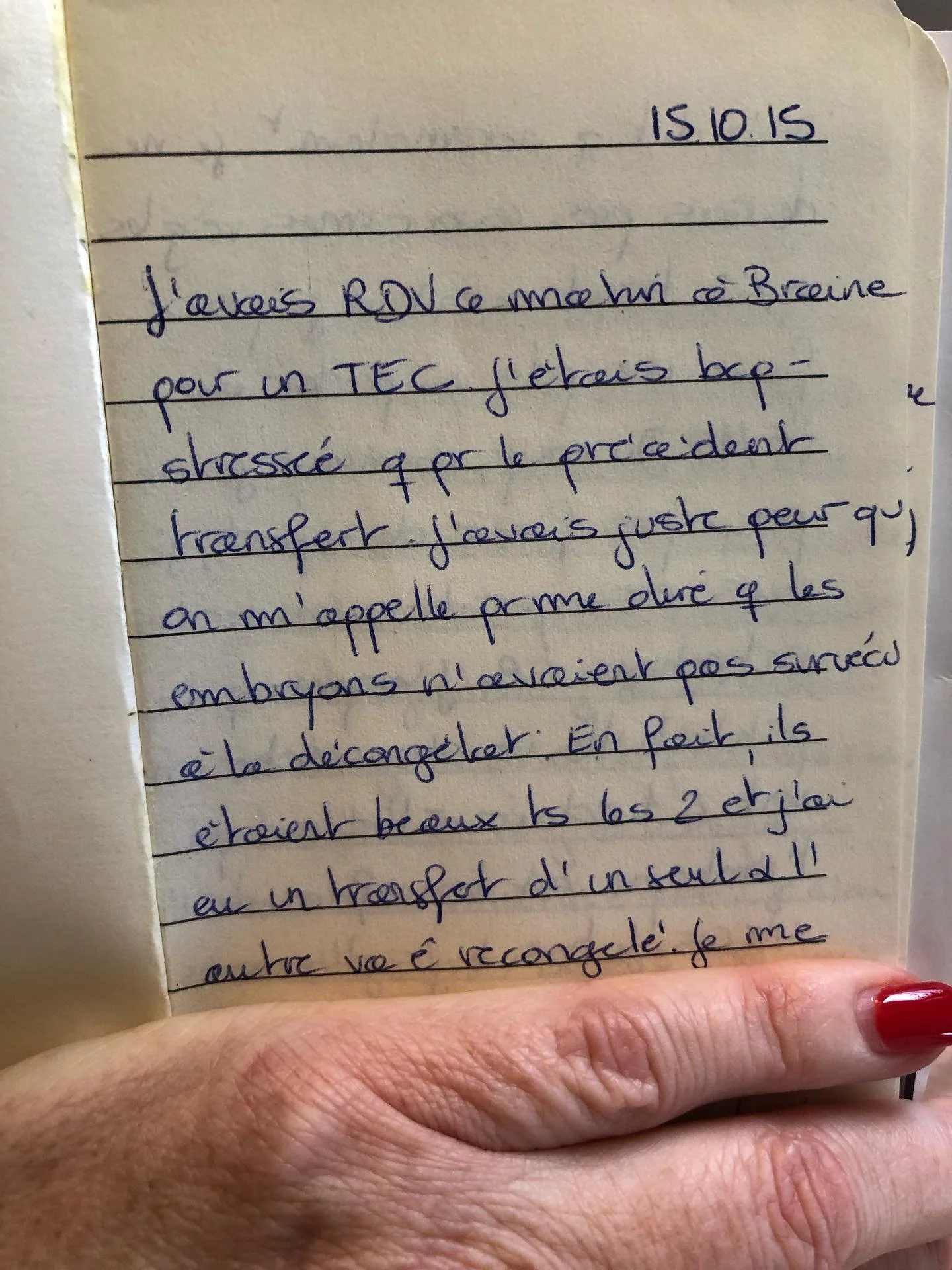 💗 Il y a 10 ans, le 15 octobre 2015, j&rsquo;ai touch&eacute; mon jackpot.

Un transfert d&rsquo;embryon congel&eacute; a chang&eacute; ma vie.

Ce transfert est arriv&eacute; apr&egrave;s un parcours PMA o&ugrave; il &eacute;tait &eacute;tabli qu&r