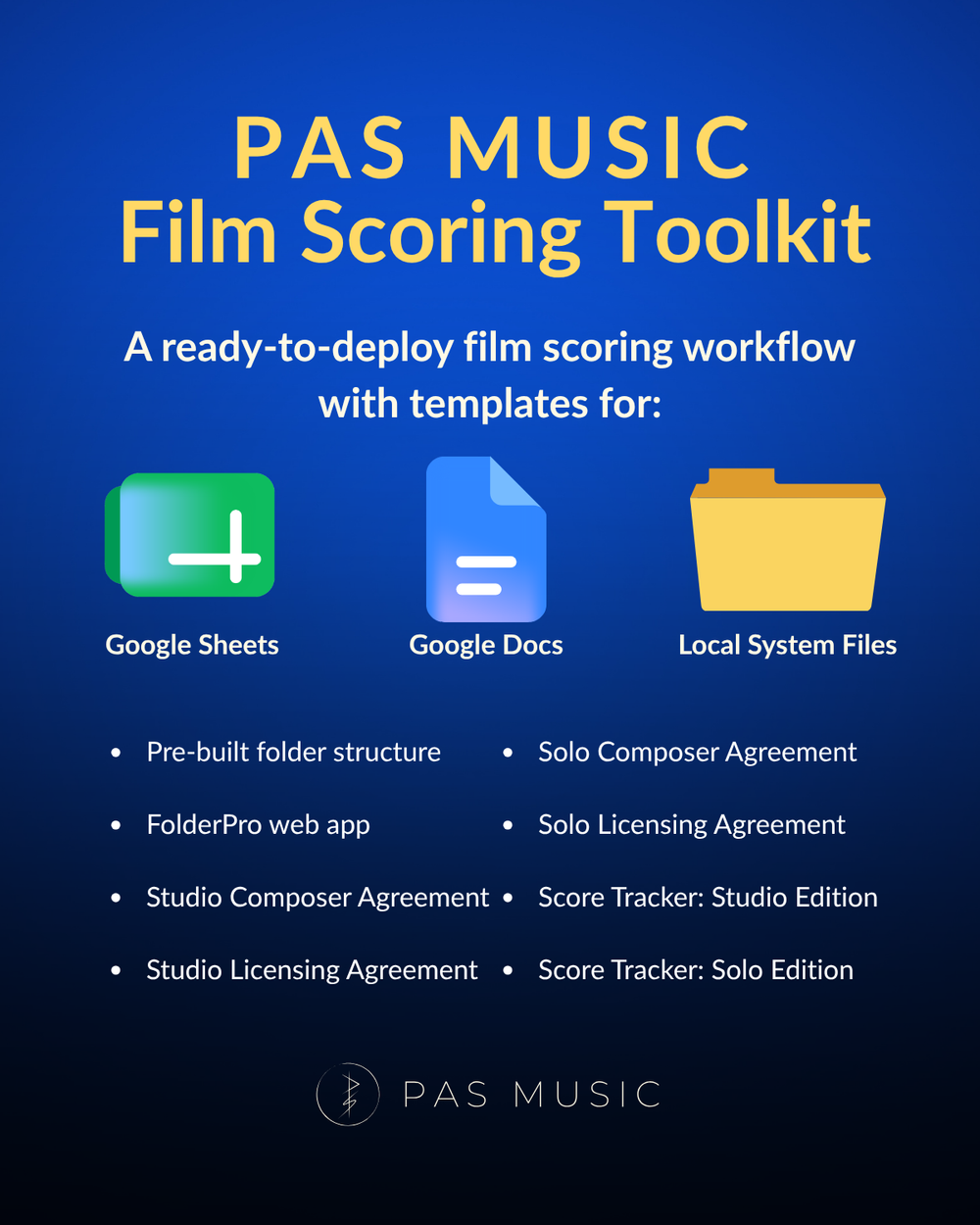 PAS Music Film Scoring Toolkit cover