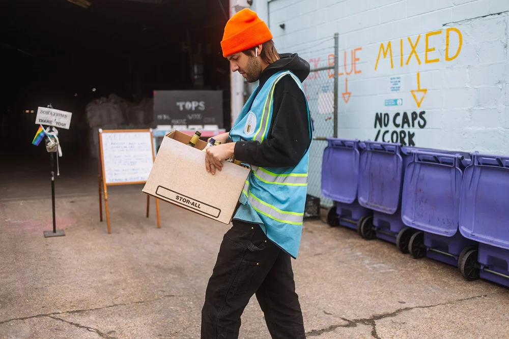 Free Recycling Dropoff in New Orleans — Glass Half Full