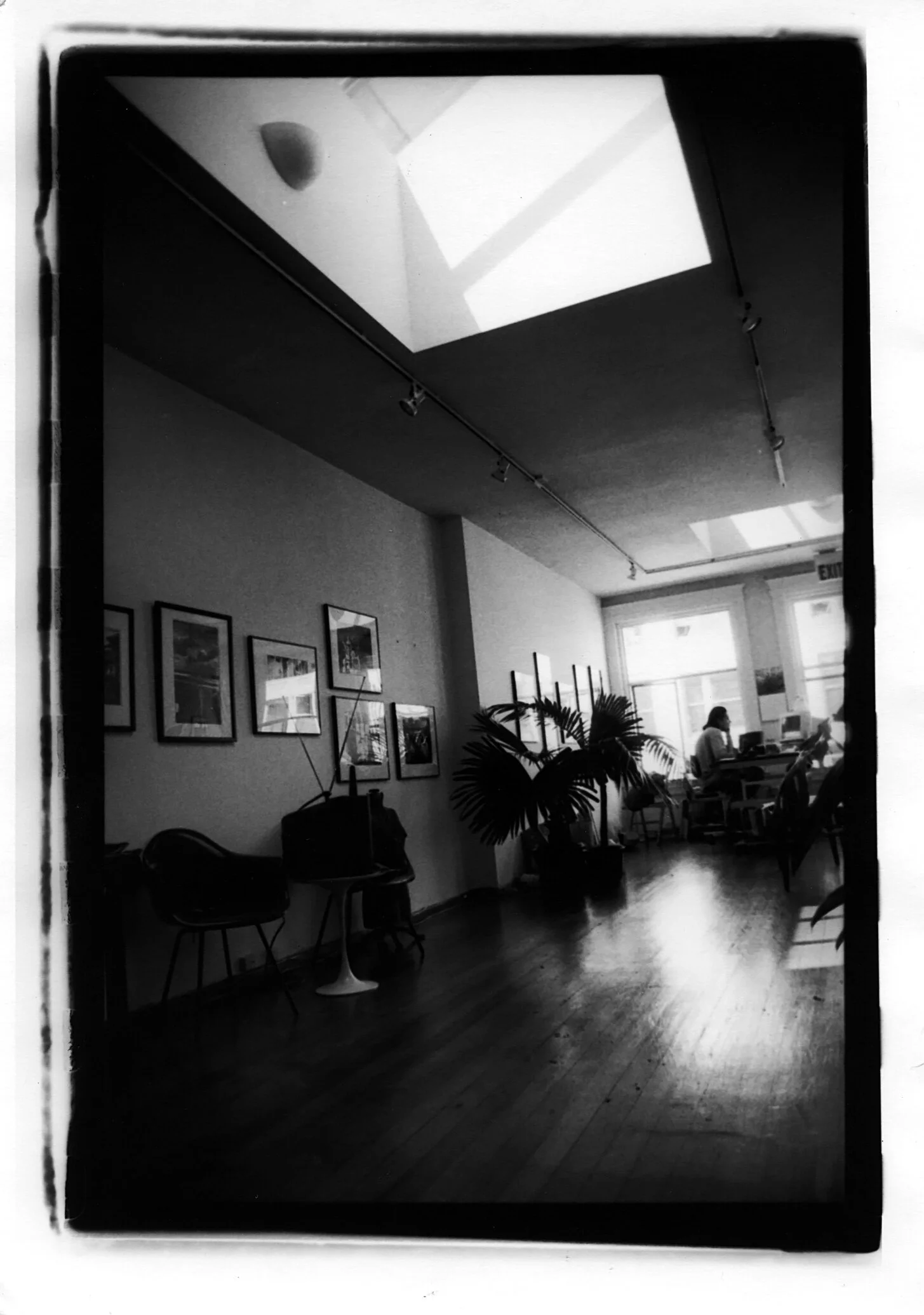 Original View of Skylight in MudHaus