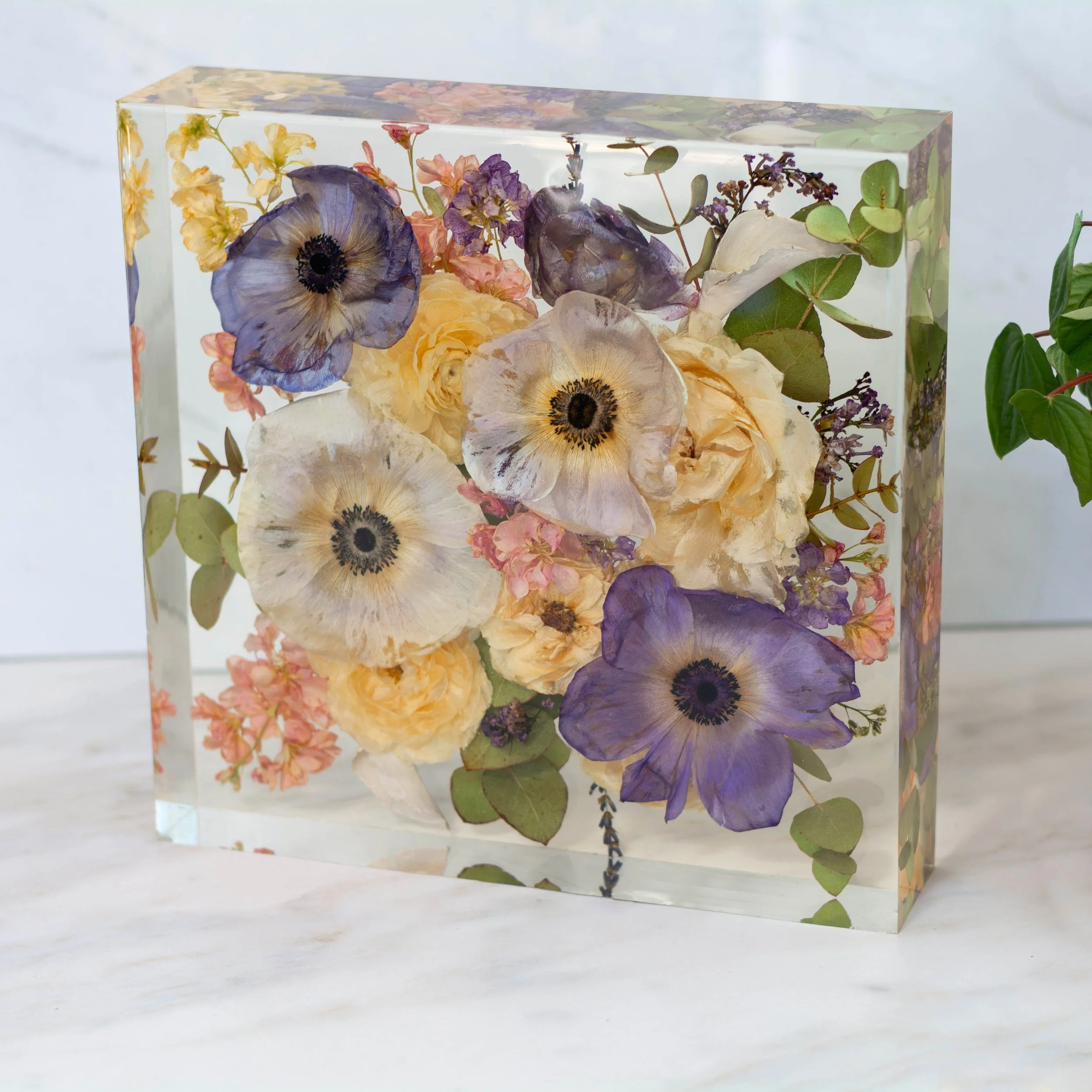 10x10 resin block