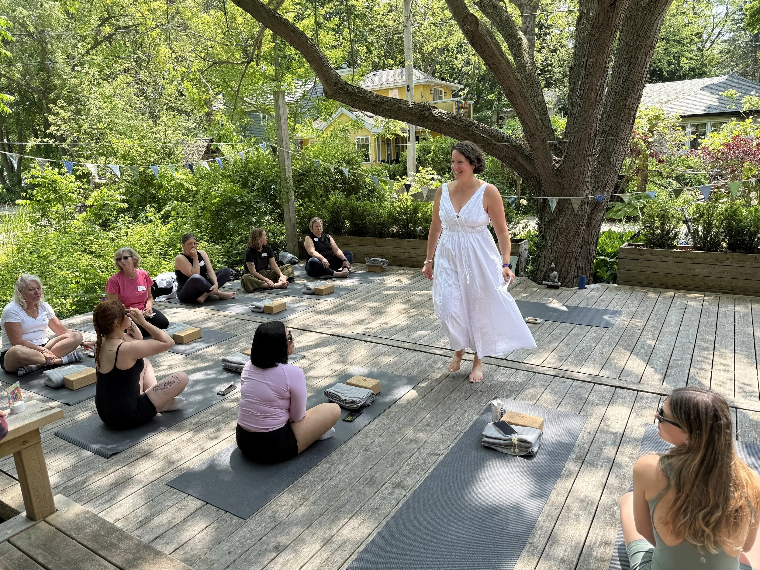 Toronto Island Yoga + Breath + Cold
