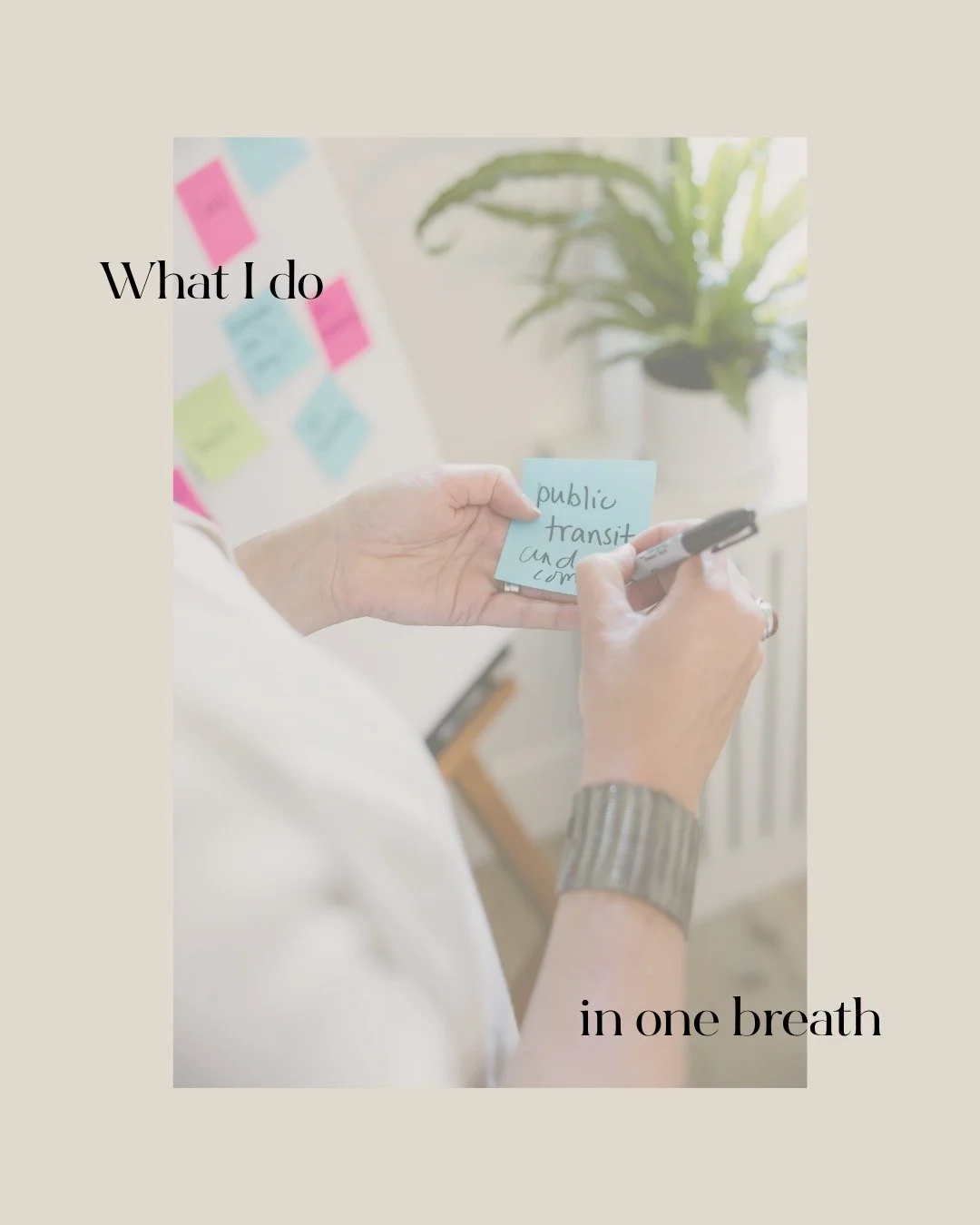 One sentence - describe what I do in one breath.

That was this week's challenge. 
(👋to fellow @mamasandco member @cari.brunton for the challenge) 

Much harder than it sounds.

After a lot of editing (and deleting and red face from trying to do it 