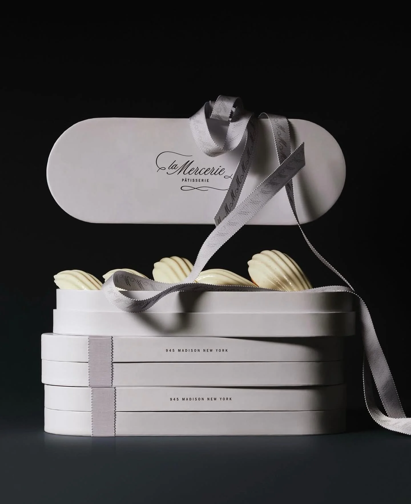 More from @lamerceriepatisserie series .. 📷 @hisuzanne  and @alex__puglisi @superdeathrae and all the Patisserie team who helped on the shoot . Much fun buying and throwing ribbons in dream colors #patisserie #madeleines