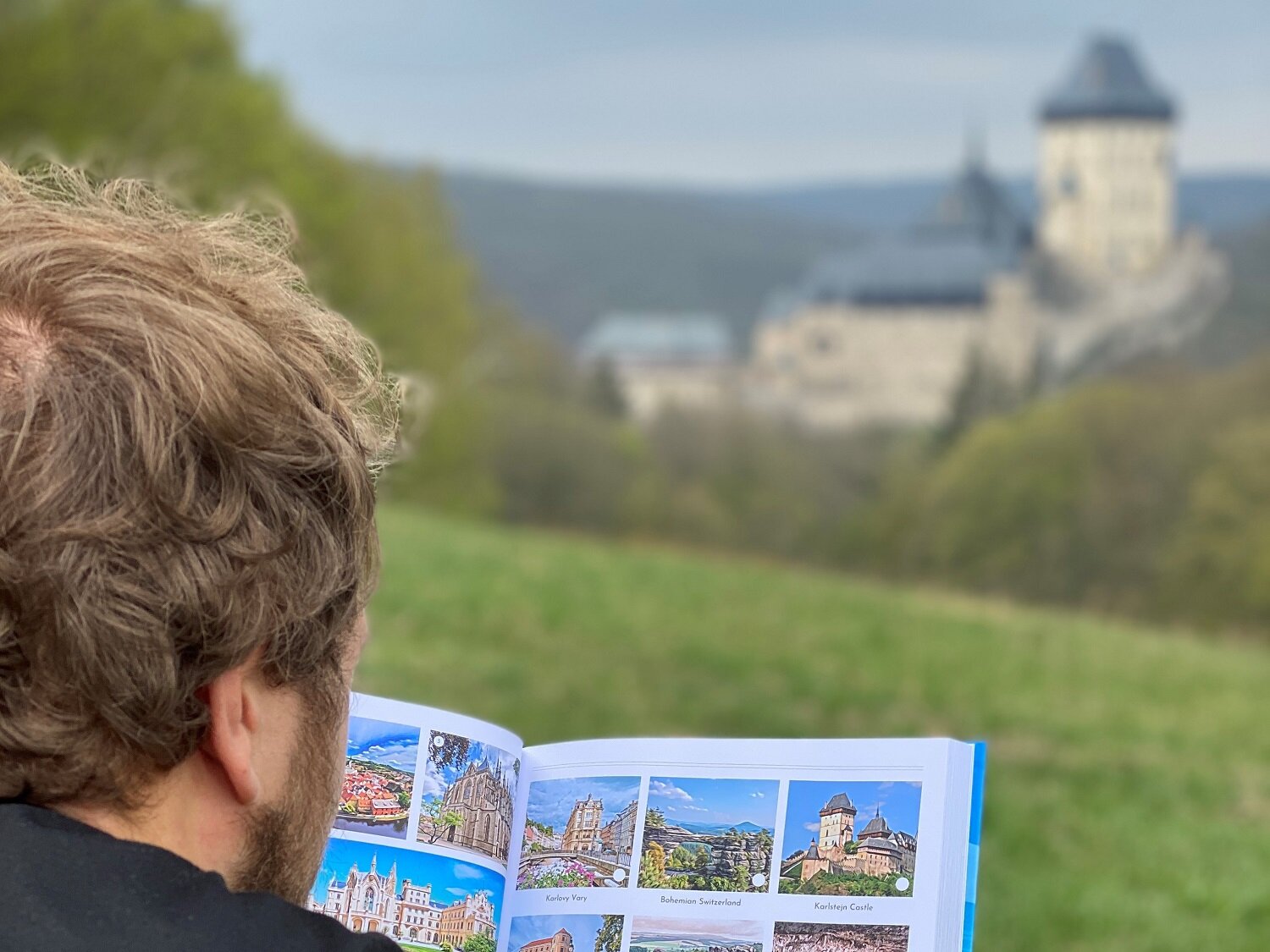 Mark off Karlstejn castle in the Travel Challenge Book once visited