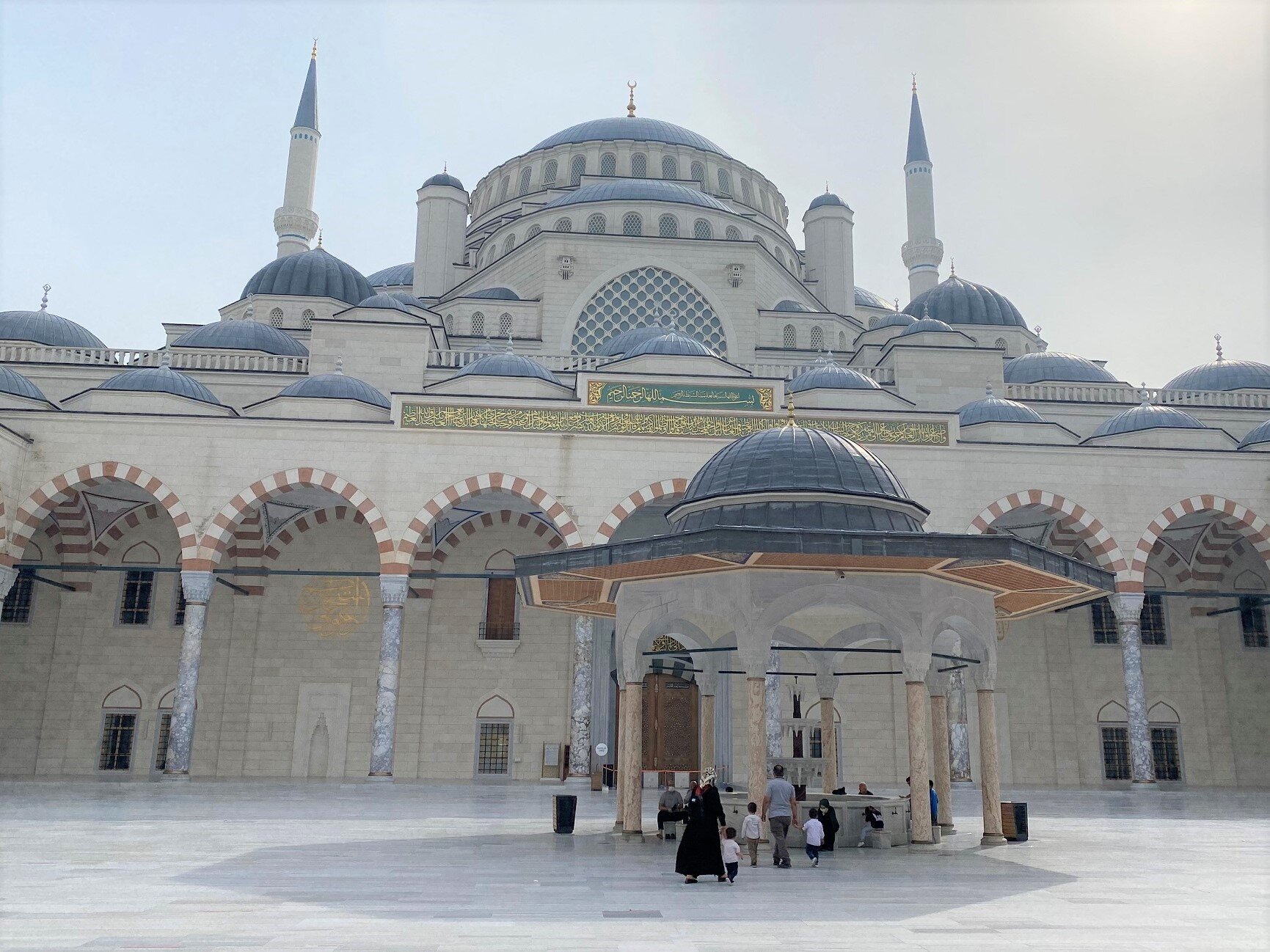 Camlica Mosque in Istanbul - Turkey