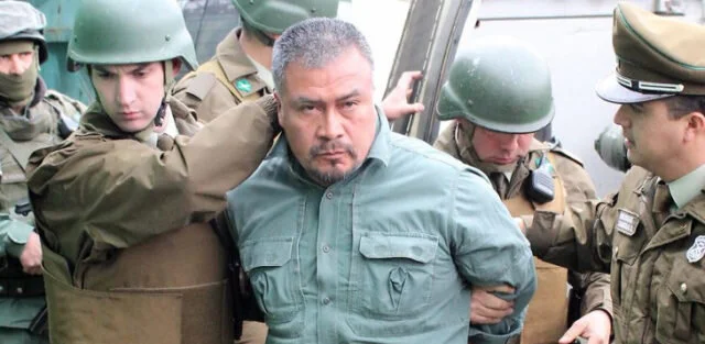 Líder terrorista Héctor Llaitul anuncia tener la capacidad militar para enfrentar al Estado de Chile