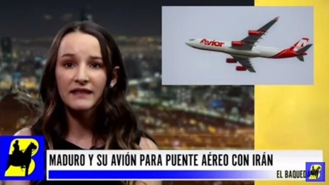BAQUEDANO INTERNACIONAL: Maduro y su avión de puente aéreo con Irán