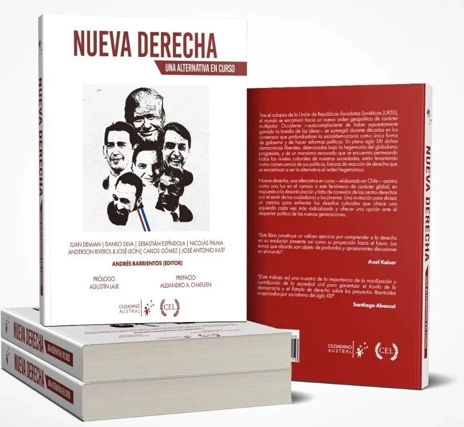 Libro "NUEVA DERECHA" se posiciona como referente para el nuevo movimiento patriota