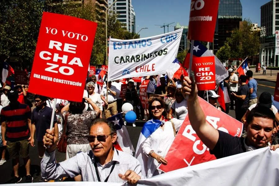 Tan solo un 30% de los cupos para apoderado de mesa del RECHAZO han sido tomados