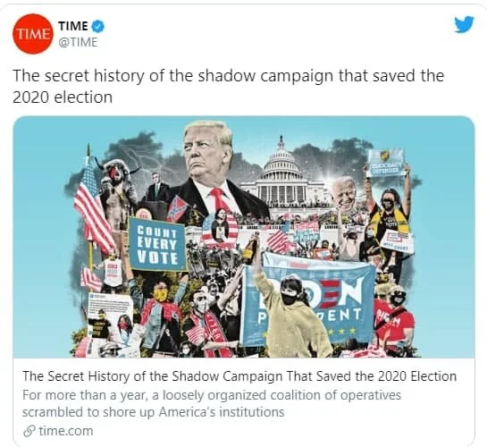 Trump tenía razón: Revista Time confirma la trampa de Biden y la izquierda