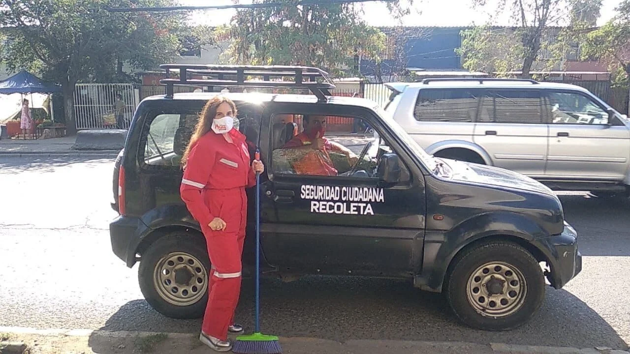 La candidata a concejal, Sonja del Río.