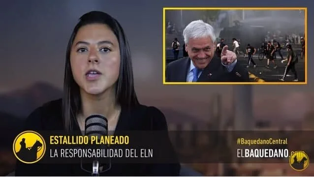 La relación de la guerrilla colombiana y las protestas en Chile
