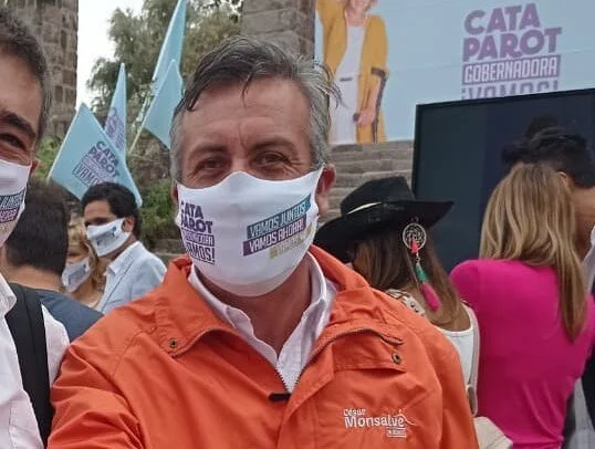 El candidato del PRI por la alcaldía de Renca, César Monsalve.